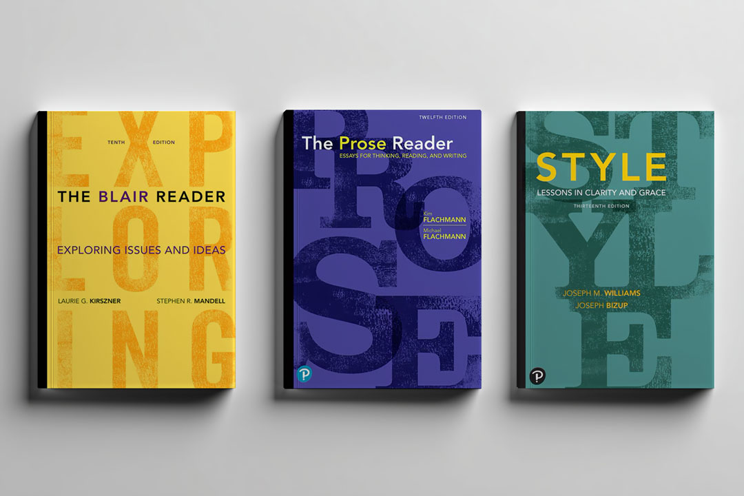 Pearson English Series, cover design, branding