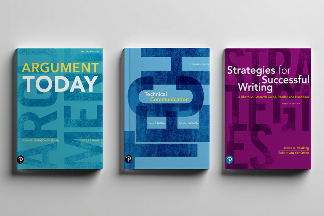Pearson English Series, cover design, branding